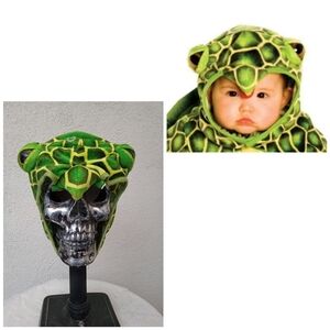 Underwraps Green Turtle Kids Hat Cosplay Halloween Costume Winter Adventures